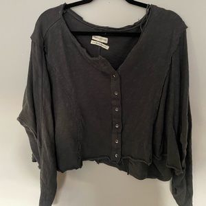 Dark Grey Blouse
